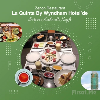 Güneşli La Quinta By Wyndham İstanbul Hotel Zenon Restaurant’ta 2 Kişilik Serpme Kahvaltı