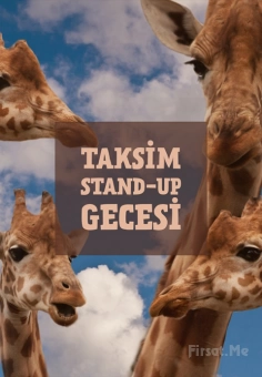 ’Stand up Taksim Gecesi’ Gösteri Biletleri