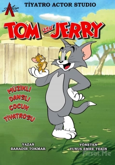 ’Tom ve Jerry’ Çocuk Tiyatro Oyunu Bileti (1 Alana 1 Bedava)