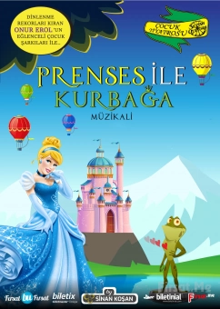 ’Prenses Ve Kurbağa Müzikali’ Tiyatro Oyunu Bileti