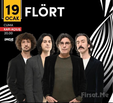 Kadıköy Sahne’de 19 Ocak’ta ’Flört’ Konser Bileti