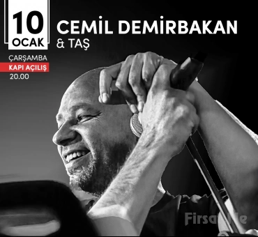 Kadıköy Sahne’de 10 Ocak’ta ’Cemil Demirbakan & Taş’ Konser Bileti
