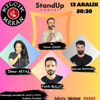 ’Stand Up Comedy Açık Mikrofon’ Gösteri Bileti