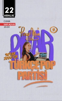 Kadıköy Sahne’de 3 Aralık’ta ’2000’ler Türkçe Pop Partisi - DJ Pınar Alkan’ Konser Bileti