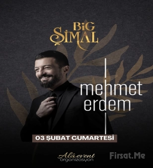Big Şimal Kartal Sahne’de 21 Ocak’ta ’Mehmet Erdem’ Konser Bileti