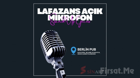 ’Lafazans Açık Mikrofon’ Gösteri Bileti
