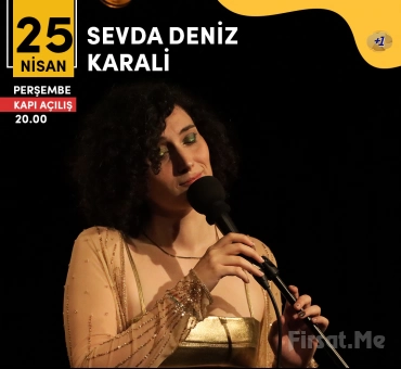 Kadıköy Sahne’de 25 Nisan’da ’Sevda Deniz Karali’ Konser Bileti
