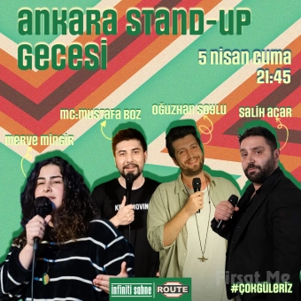 ’Ankara Stand up Gecesi’ Gösteri Bileti