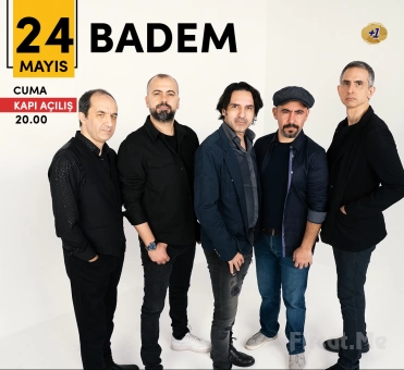 Kadıköy Sahne’de 24 Mayıs’ta ’​Badem’ Konser Bileti