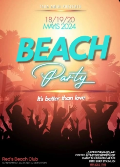 Didim Altınkum Red’s Beach Club’da 3 Günlük Plaj Girişi ve DJ Party Bileti