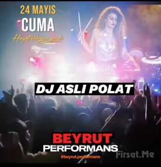 Beyrut Performance Kartal Sahne’de ’DJ Aslı Polat 90’lar ve Perküsyon Show’ Konser Bileti