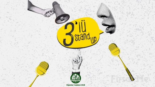 ’3’lü Stand Up Gecesi’ Gösteri Bileti