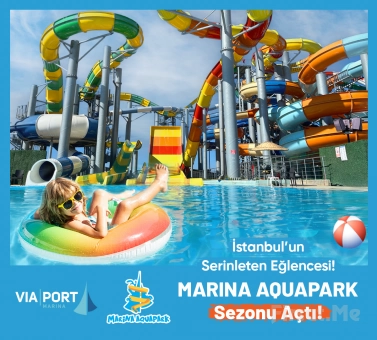 Marina Aquapark’ta Gün Boyu Sınırsız Eğlence (11 Haziran’da Açılıyor!)