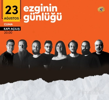 Kadıköy Sahne’de 23 Ağustos’ta ’Ezginin Günlüğü’ Konser Bileti