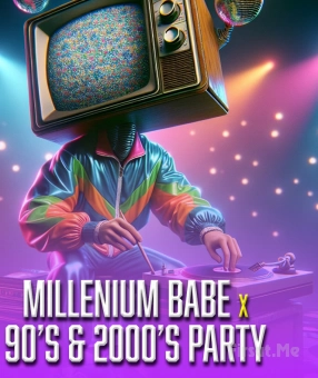 'Millenium Babe x 90's & 2000's Party' Ticket at Kadıköy Sahne
