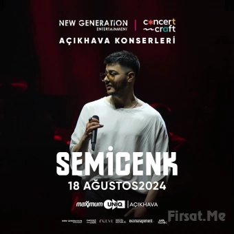 İstanbul Maximum Uniq Açıkhava’da 18 Ağustos’ta ’Semicenk’ Konser Bileti (ÇİFT KİŞİLİK BİLET AVANTAJIYLA)