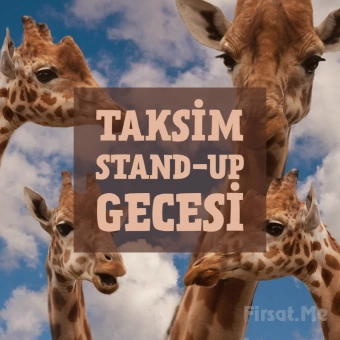 ’Taksim Stand Up Gecesi’ Gösteri Biletleri