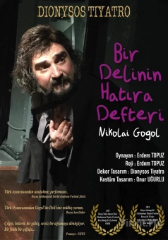 ’Bir Delinin Hatıra Defteri - Erdem Topuz’ Tiyatro Oyun Bileti