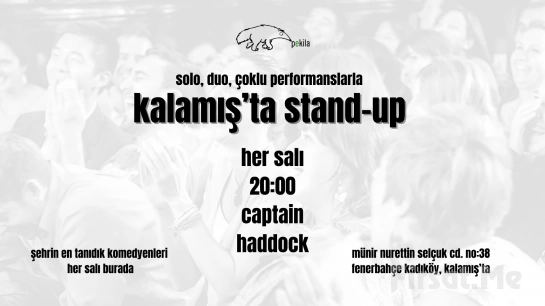 ’Kalamış’ta Stand-Up’ Gösteri Bileti