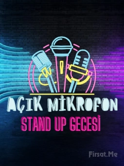 ’Açık Mikrofon’ Stand-up Gösteri Giriş Bileti