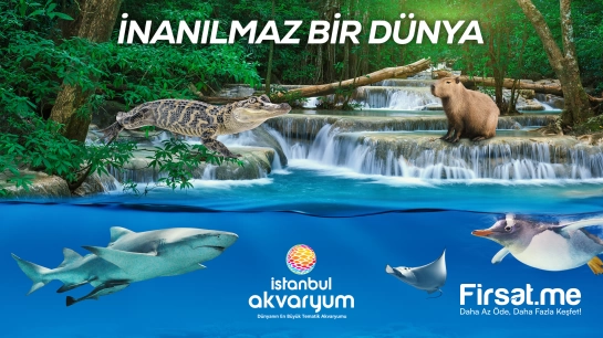 Dünya’nın En Büyük Tematik Akvaryumu Florya ’İstanbul Akvaryum’ Giriş Bileti (Online Özel İndirim)