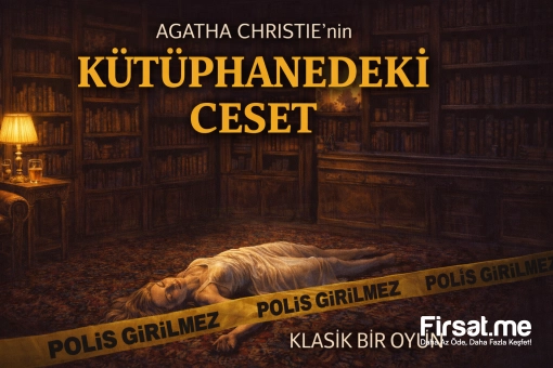 ’Kütüphanedeki Ceset’ Tiyatro Oyunu Bileti