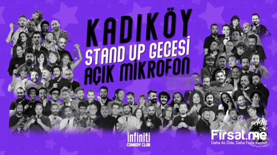 ’Kadıköy Stand-up Gecesi Açık Mikrofon’ Bileti
