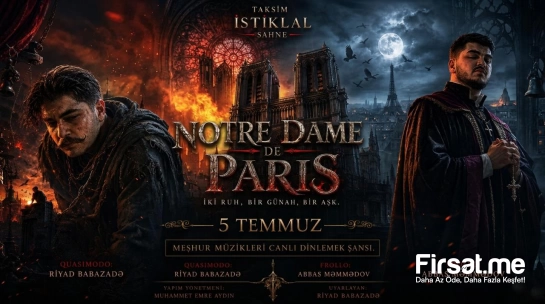 ’Quasimodo Müzikali’ Gösteri Bileti