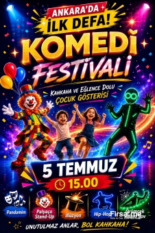’Komedi Festivali’ Çocuk Tiyatro Bileti
