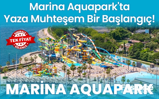 Marina Aquapark’ta Gün Boyu Sınırsız Eğlence Bileti (Online Özel İndirimle) (22 Haziran’da Açılıyor!)