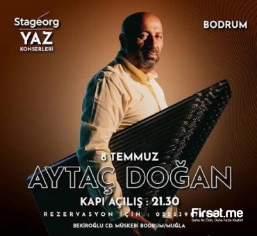 Bodrum Müskebi Etkinlik Merkezi’nde ’Aytaç Doğan’ Konser Bileti