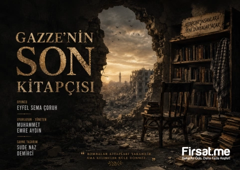 ’Gazze’nin Son Kitapçısı’ Tiyatro Oyunu Bileti