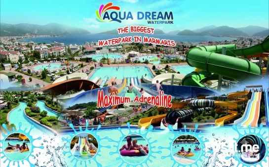 Marmaris Aqua Dream Water Park’ta Aquapark Giriş Bileti (Online Özel İndirim)