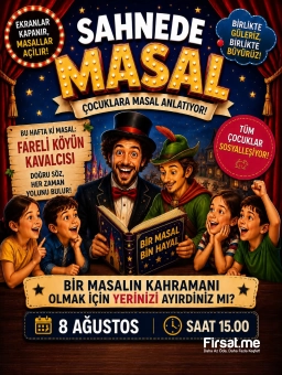 Sahnede Masal (Fareli Köyün Kavalcısı) Tiyatro Oyunu Bileti