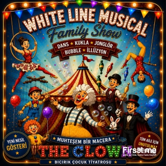 ’White Line Musical’ Çocuk Tiyatro Oyunu Bileti