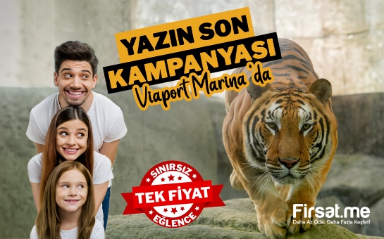 Viaport Marina Tuzla’da Bilet Seçenekleri! (Online Özel İndirim)