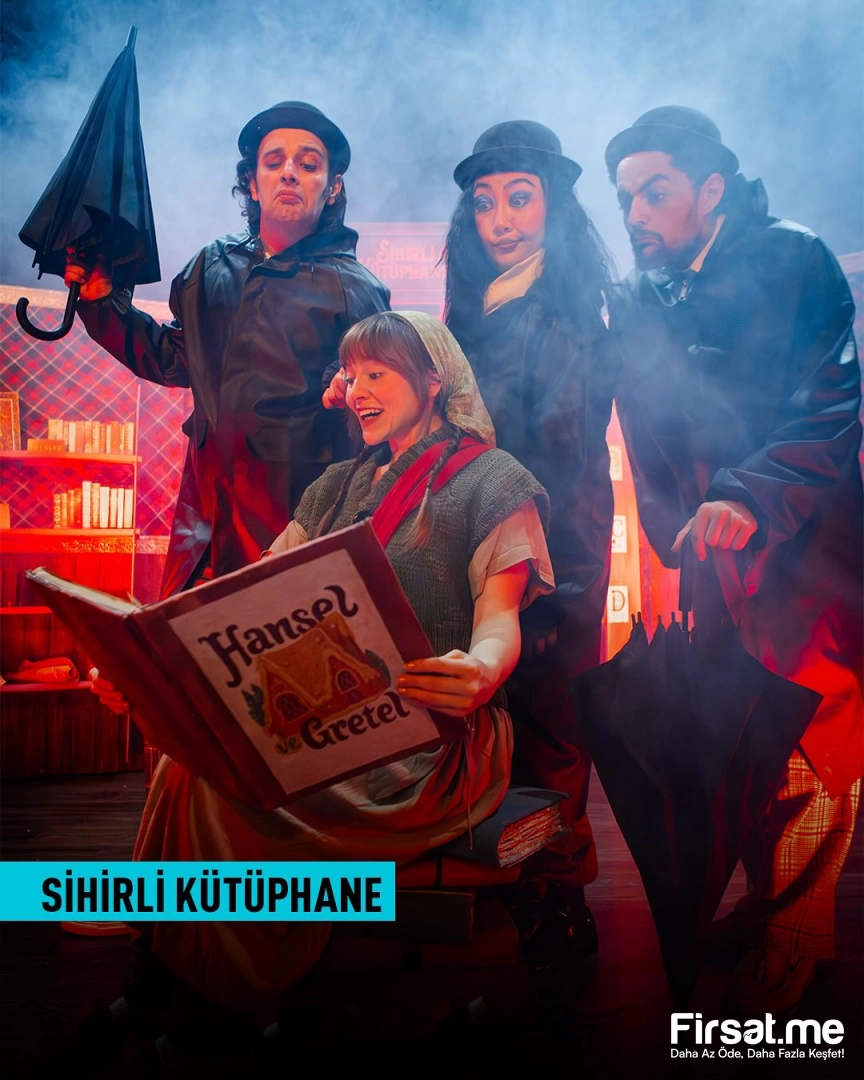 ’Sihirli Kütüphane’ Çocuk Tiyatro Oyunu Bileti
