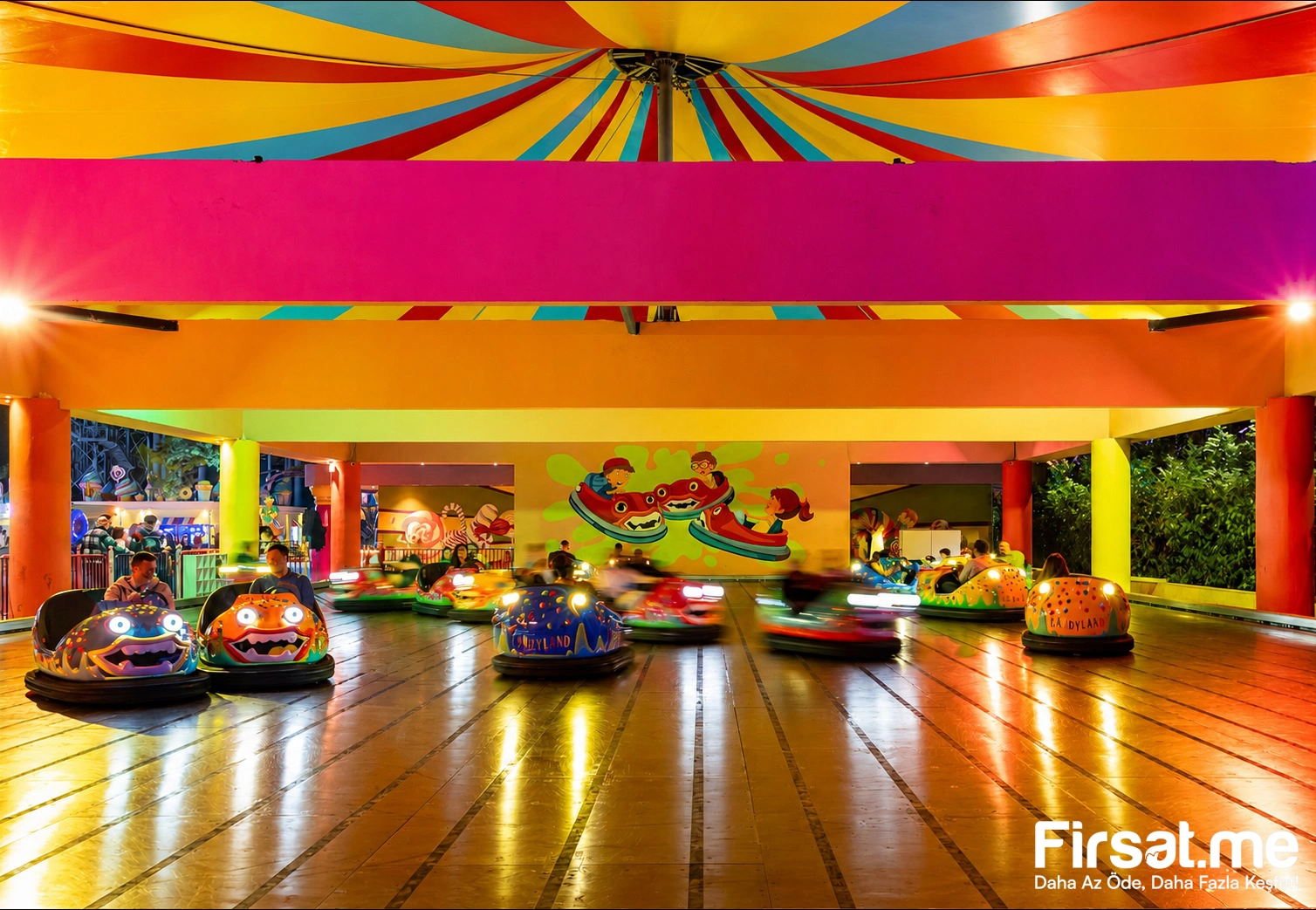 Candyland Bodrum Lunapark Giriş Bileti (Online Özel İndirimle)