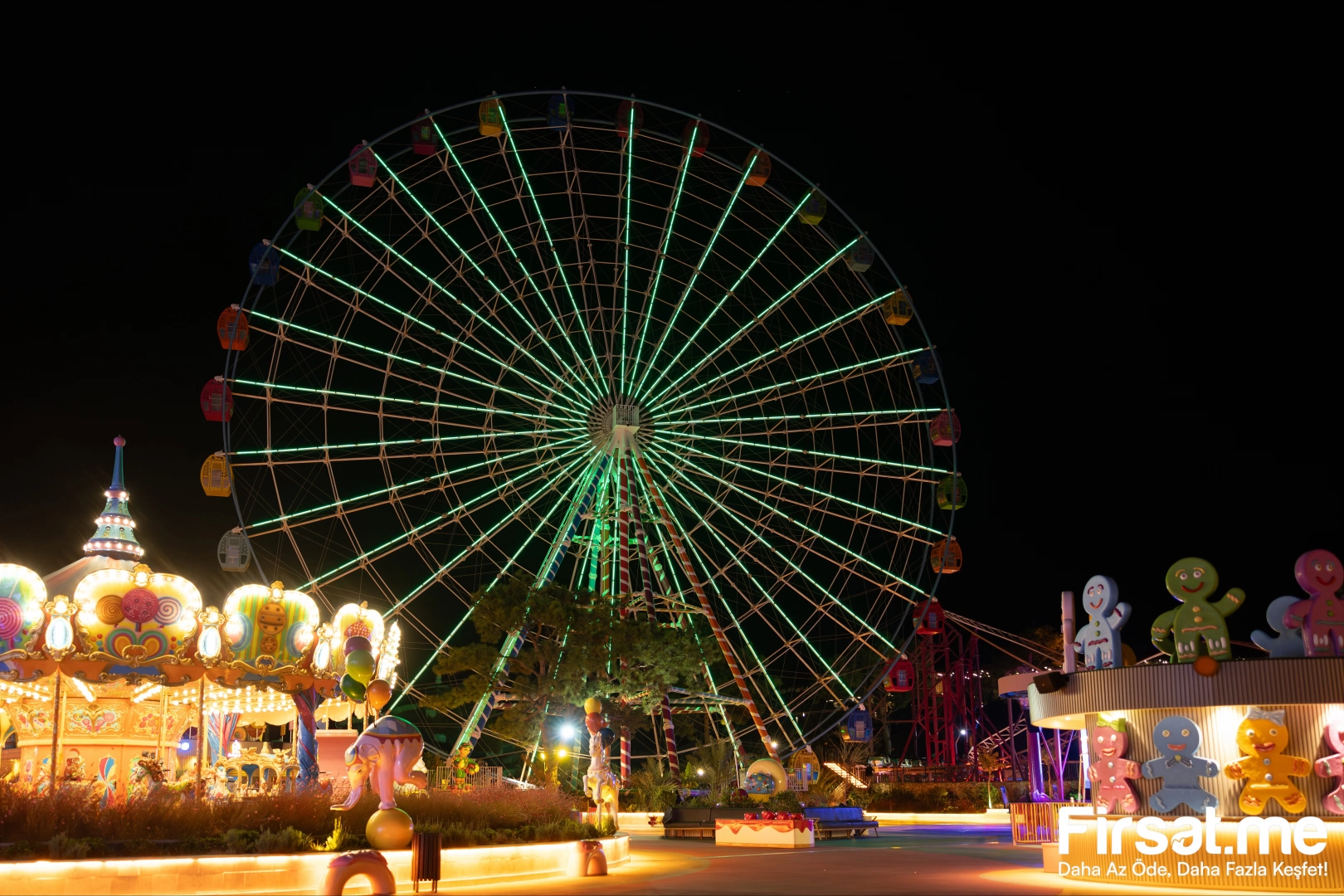 Candyland Bodrum Lunapark Giriş Bileti (Online Özel İndirimle)