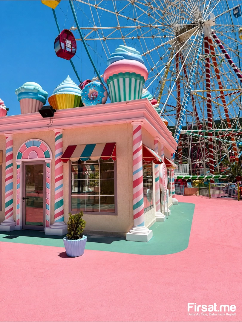 Candyland Bodrum Lunapark Giriş Bileti (Online Özel İndirimle)