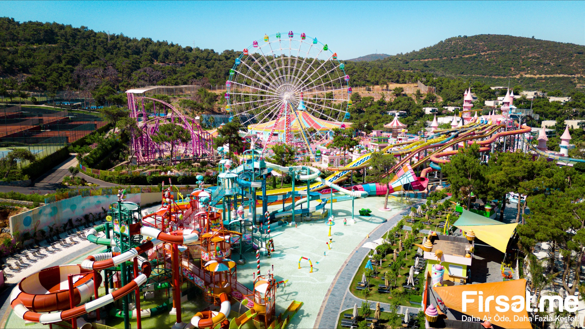 Candyland Bodrum Aquapark’ta 18 Haziran’da ’Demet Akalın & Sefo Konser Bileti’ Tüm Gün Aquapark Kullanımı Dahil