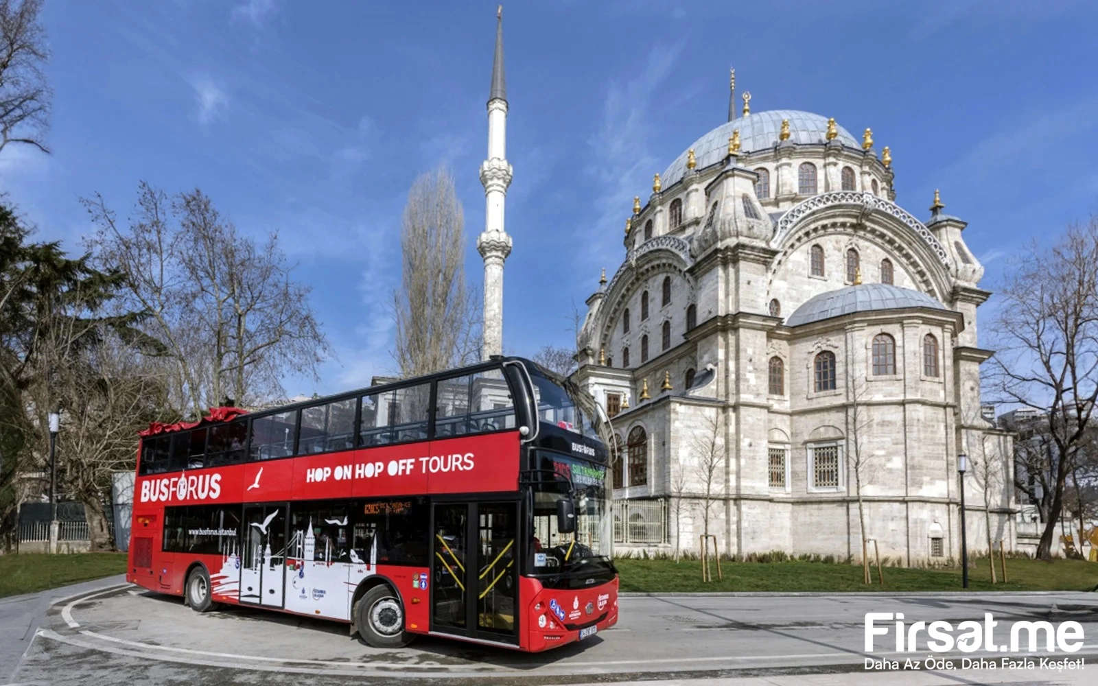İstanbul Hop-On Hop-Off Otobüs Turu + Boğaz Turu (Online Özel İndirimle)