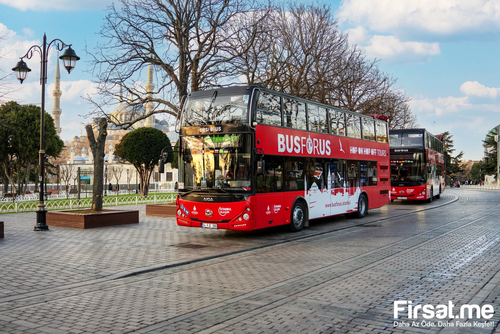İstanbul Hop-On Hop-Off Otobüs Turu + Boğaz Turu (Online Özel İndirimle)