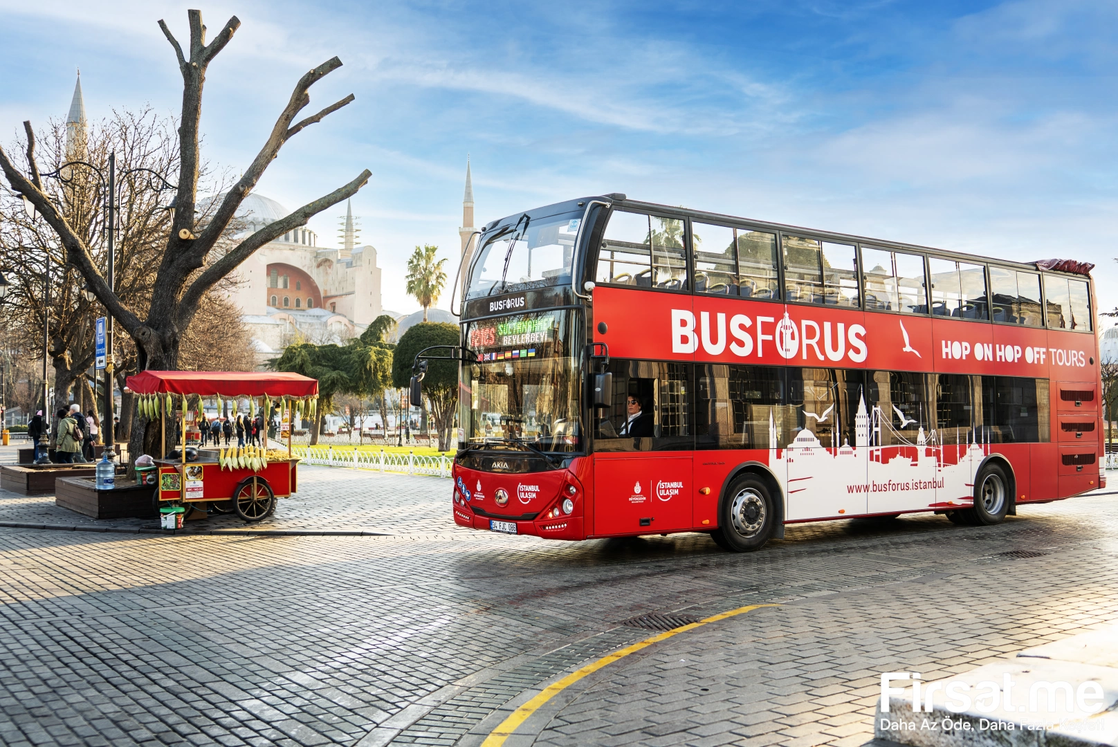 İstanbul Hop-On Hop-Off Otobüs Turu + Boğaz Turu (Online Özel İndirimle)