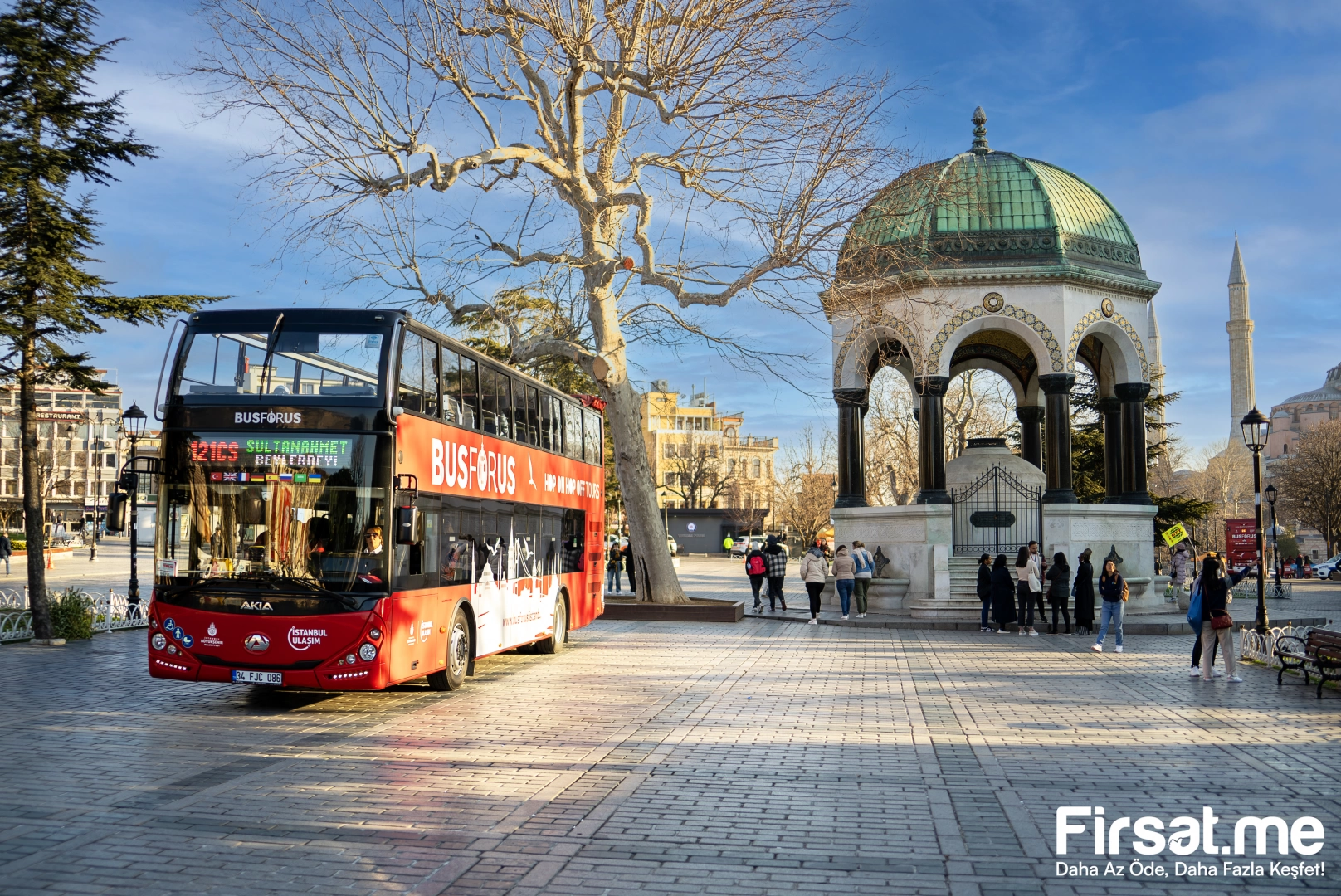 İstanbul Hop-On Hop-Off Otobüs Turu + Boğaz Turu (Online Özel İndirimle)