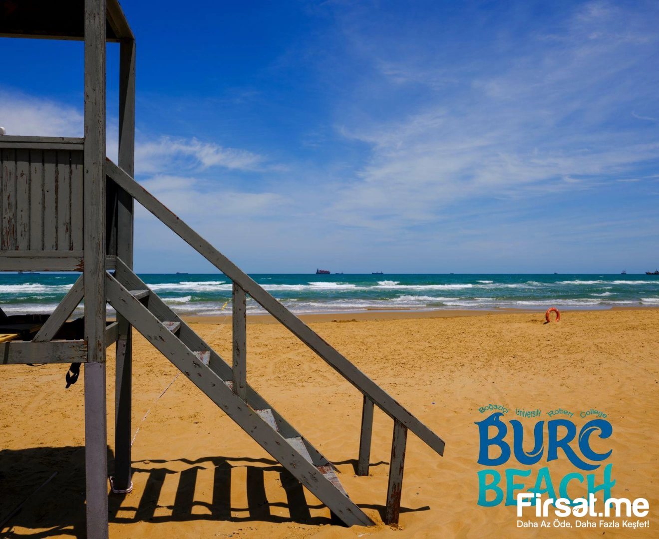 Burç Beach Kilyos’ta Şezlong Şemsiye Dahil Tüm Gün Plaj Keyfi (Online Özel İndirim)