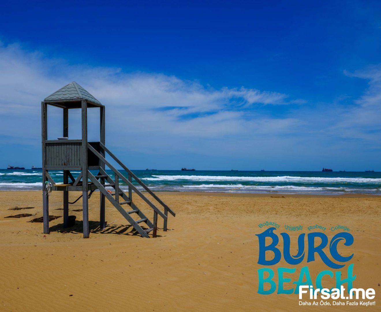 Burç Beach Kilyos’ta Şezlong Şemsiye Dahil Tüm Gün Plaj Keyfi (Online Özel İndirim)