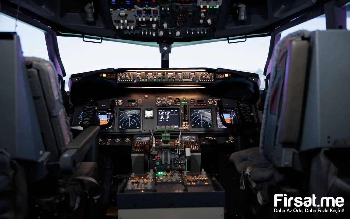 İstanbul Flight Center’da 1 veya 2 Kişilik 1 Saat Boeing 737 Simülatör Uçuş Deneyimi