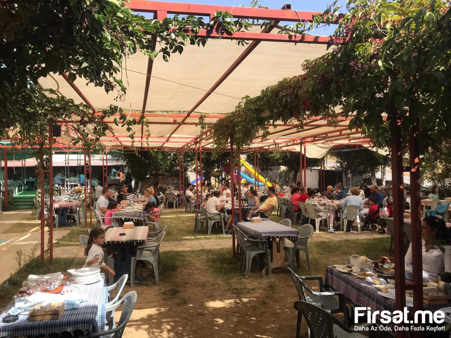 İzmir Çiçekliköy Yeni Asmalı’da Doğa içerisinde Serpme Kahvaltı Keyfi