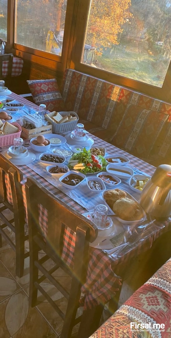 İzmir Çiçekliköy Yeni Asmalı’da Doğa içerisinde Serpme Kahvaltı Keyfi